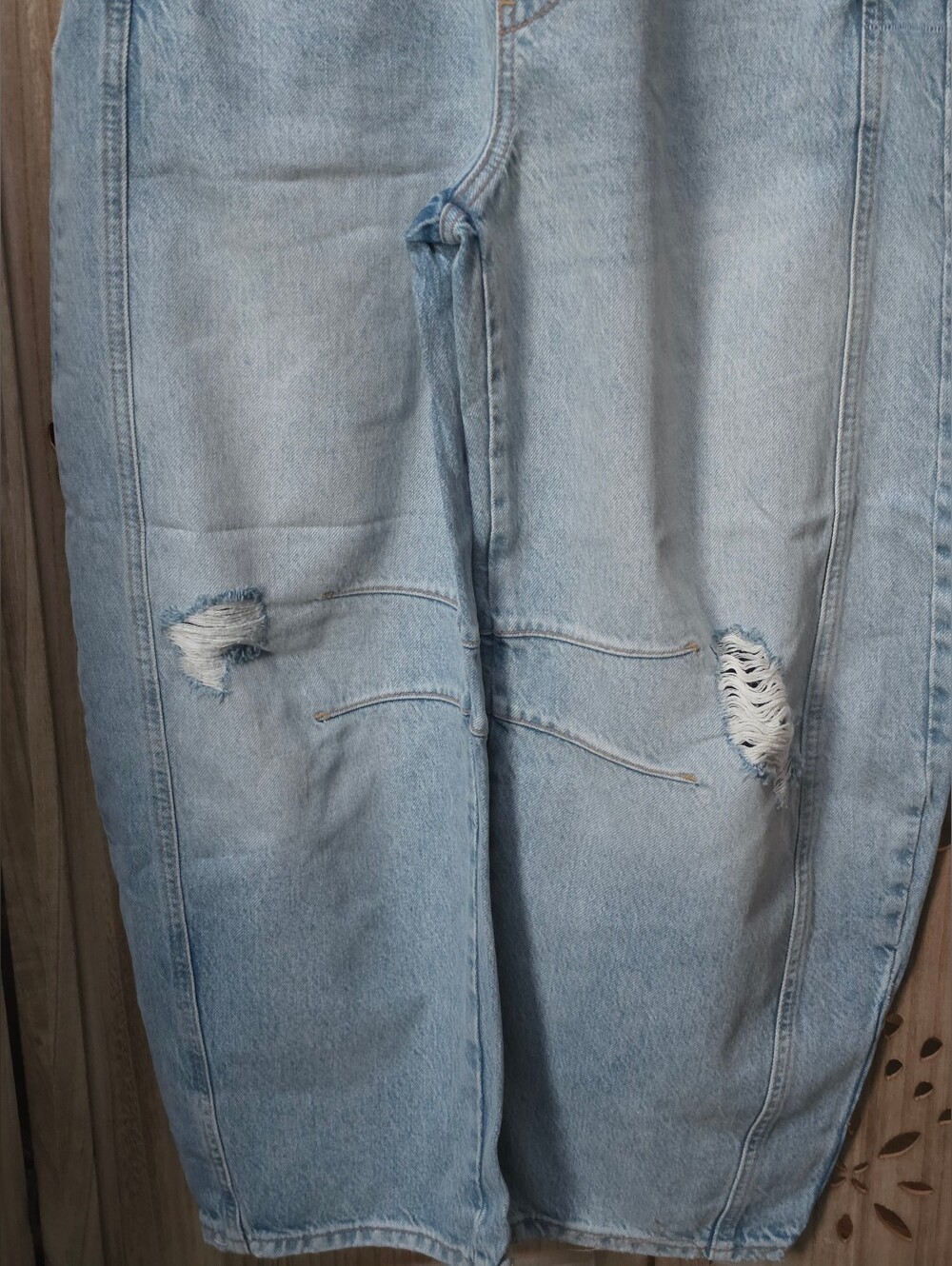 NWT We The Free Good Luck Barrel Overalls By Free People in Going Steady - Picture 8 of 10